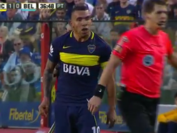 de heroe a villano: tevez marco un golazo pero despues vio la tarjeta roja de heroe a villano: tevez marco un golazo pero despues vio la tarjeta roja