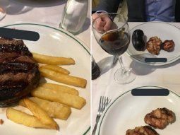 Ocho papitas y un mini bife: el almuerzo barrani que desató una ola de memes