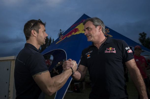 Sebastian Loeb y Carlos Sainz.