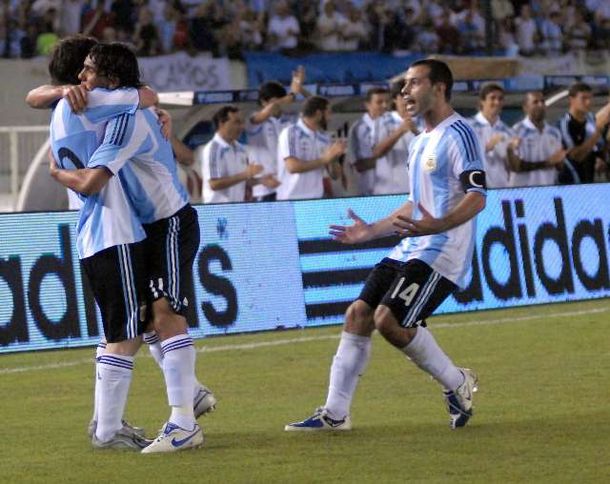 Gol Messi contra Venezuela