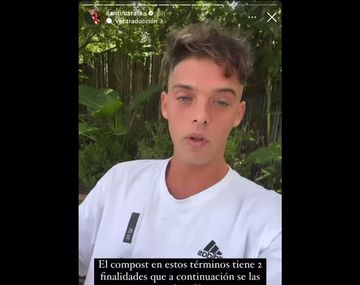 Compost terapéutico: Santi Maratea pide plata para sacarse el enojo por pelearse en Twitter con Maslatón