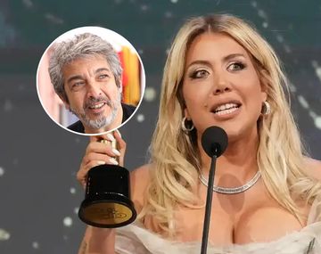Ricardo Darín elogió a Wanda Nara.