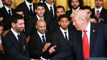messi, junto a trump a la casa blanca: quizas puedas ser mejor que pele messi, junto a trump a la casa blanca: quizas puedas ser mejor que pele
