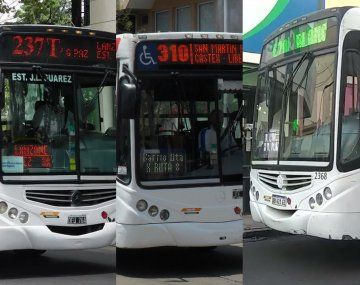 Paro de colectivos: tres líneas sin servicio por falta de combustible