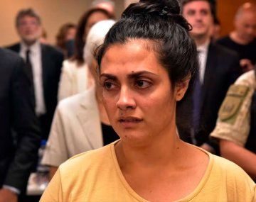 Brenda Agüero durante el juicio en Córdoba