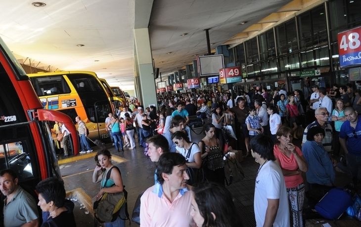 Se quedaron varados en una terminal.(Foto de archivo).
