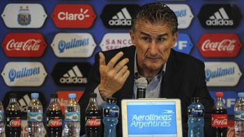 Edgardo Bauza tras la goleada de Argentina a Colombia Edgardo Bauza tras la goleada de Argentina a Colombia