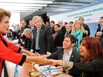 El mensaje de CFK a Rousseff: Gracias compañera Dilma!