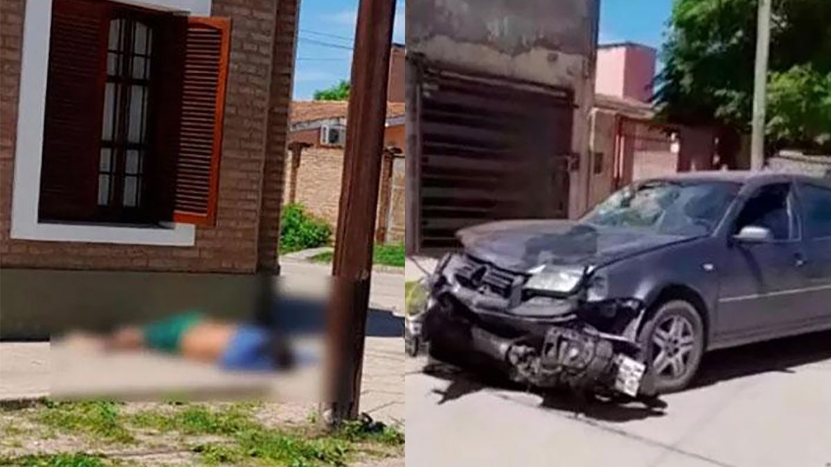 Dos Motochorros Le Robaron A Una Mujer Escaparon Y Los Atropelló Un Auto Uno Murió Y El Otro 4507