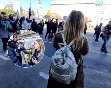 Provocadora: Lilia Lemoine filmó a jubilados en Congreso y tuvo que ser retirada por la Policía