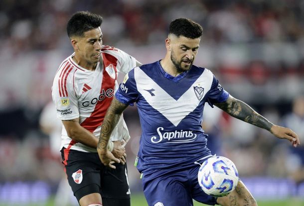 En un vibrante duelo, River igualó 1-1 con Vélez y se despidió del torneo local