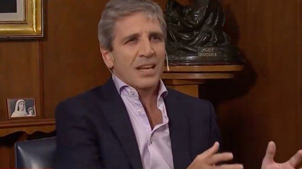 Según Luis Caputo, la gente está muy contenta con el plan de ajuste