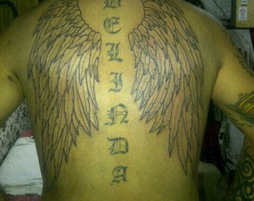 El inmenso tattoo de un polémico futbolista