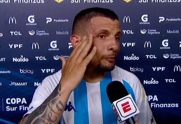 Vecchio, picante tras su vuelta a Racing: Les dedico este regreso...