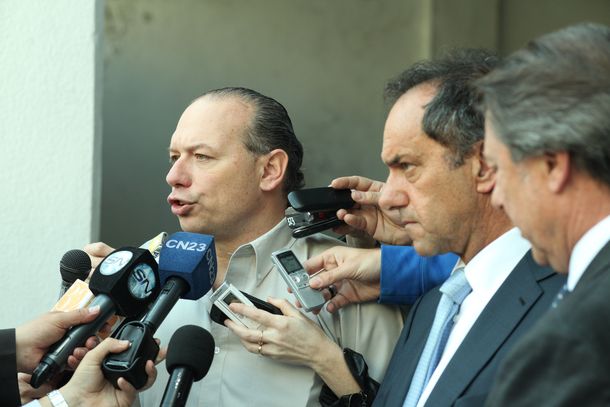 Scioli coincidió con Berni sobre deportar a extranjeros que delincan