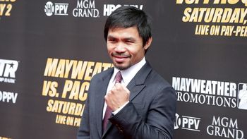 antes de la pelea, pacquiao entono un himno para vencer a mayweather antes de la pelea, pacquiao entono un himno para vencer a mayweather