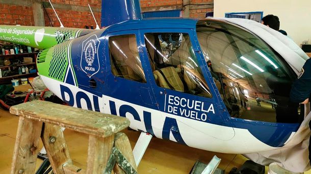 Encuentran un helicóptero de la Policía Bonaerense en un hangar narco de Paraguay