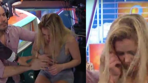 Mariana Diarco se descompuso en medio de un programa de televisión