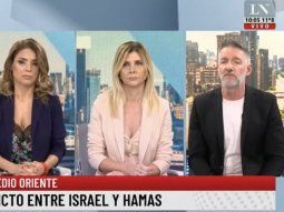 Novaresio y Plager maltrataron a una periodista invitada por su posición sobre Gaza