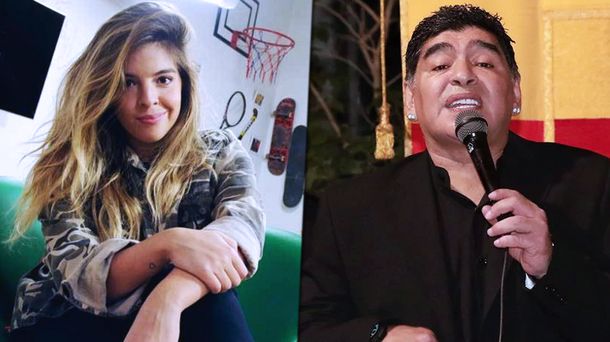 Dalma Maradona explicó que Diego balbucea por el alcohol porque toma pastillas para dormir