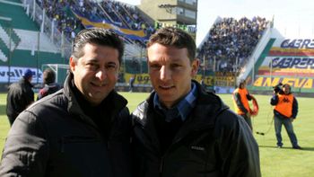 Augusto Digiovanni junto a Daniel Angelici Augusto Digiovanni junto a Daniel Angelici