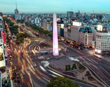 Buenos Aires celebra al Obelisco.