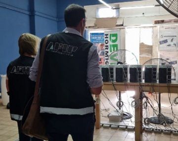 La AFIP detectó una nueva granja de criptomonedas no declarada