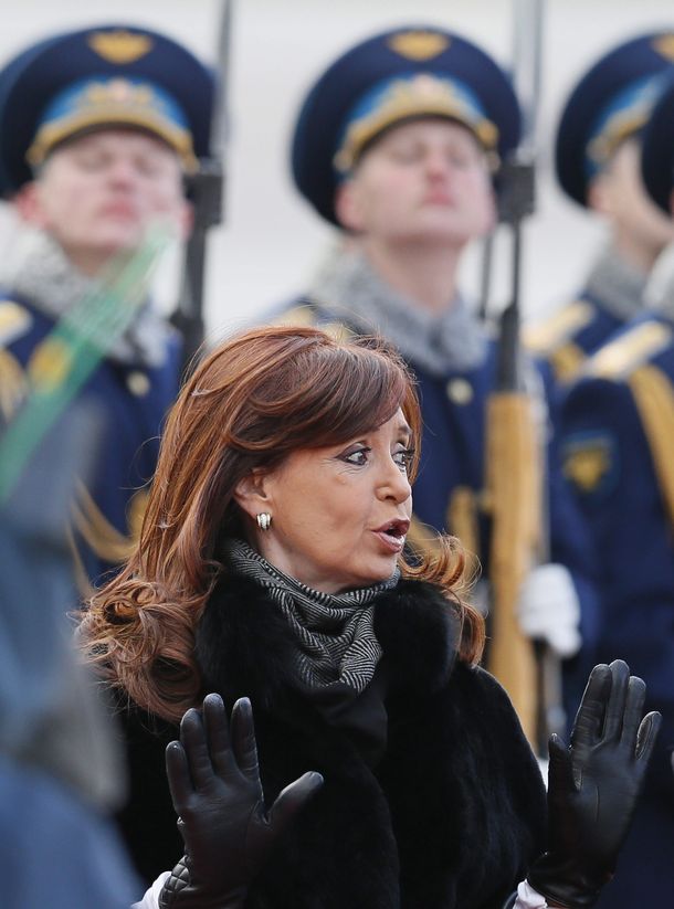 La gira de Cristina por Rusia, en imágenes