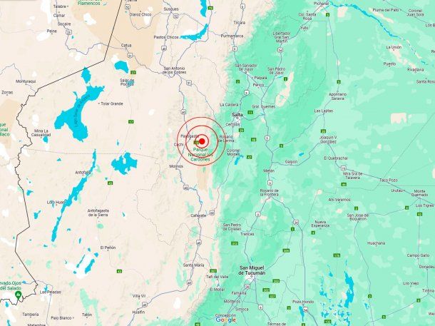 Un fuerte temblor sacudió a Salta y se sintió en Tucumán
