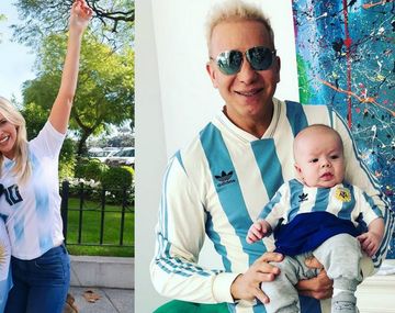 El apoyo de los famosos a la Selección