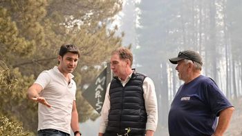 por los incendios, torres recibio a santilli y ofrecio recompensa millonaria por los incendios, torres recibio a santilli y ofrecio recompensa millonaria