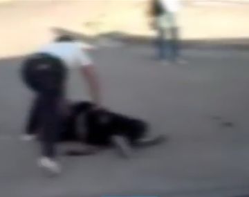 Brutal paliza a una chica