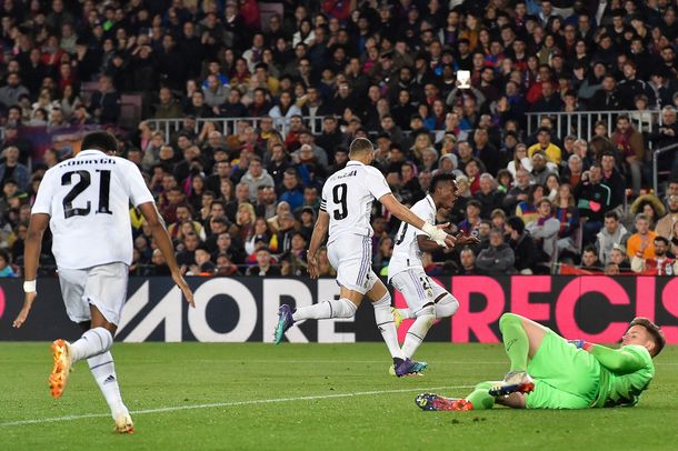 Real Madrid Goleó 4-0 A Barcelona Y Se Metió En La Final