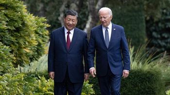 Los presidentes de Estados Unidos, Joe Biden, y de China, Xi Jinping, durante su encuentro cerca de San Francisco. Los presidentes de Estados Unidos, Joe Biden, y de China, Xi Jinping, durante su encuentro cerca de San Francisco.