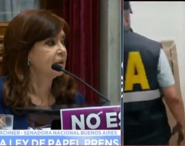 Se llevaron cuadros y obras de arte de Cristina Kirchner