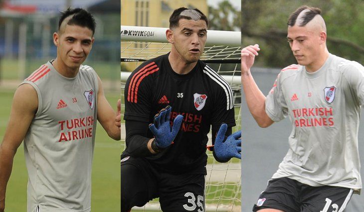 El clásico corte de pelo: así fue el bautismo que recibieron los juveniles de River