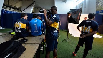 el divertido backstage de la foto oficial de boca el divertido backstage de la foto oficial de boca