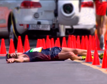 VIDEO: Sufrió problemas estomacales y no se aguantó