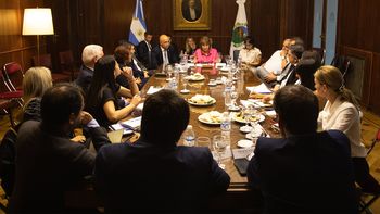 Patricia Bullrich reunió a la tropa libertaria del Senado.