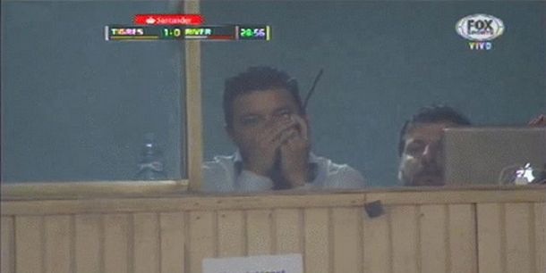 ¿Marcelo Gallardo violó la sanción de la Conmebol?