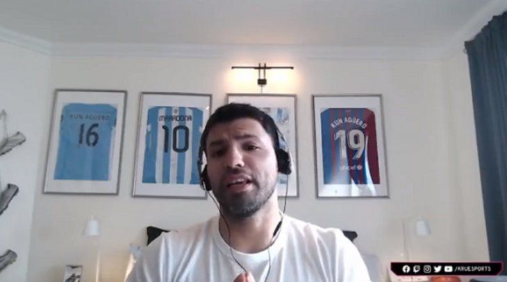La furia del Kun Agüero en Twitch: No me hagan calentar