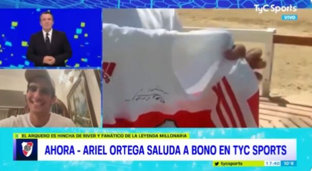 Ariel Ortega intentó convencer a Bono de sumarse a River