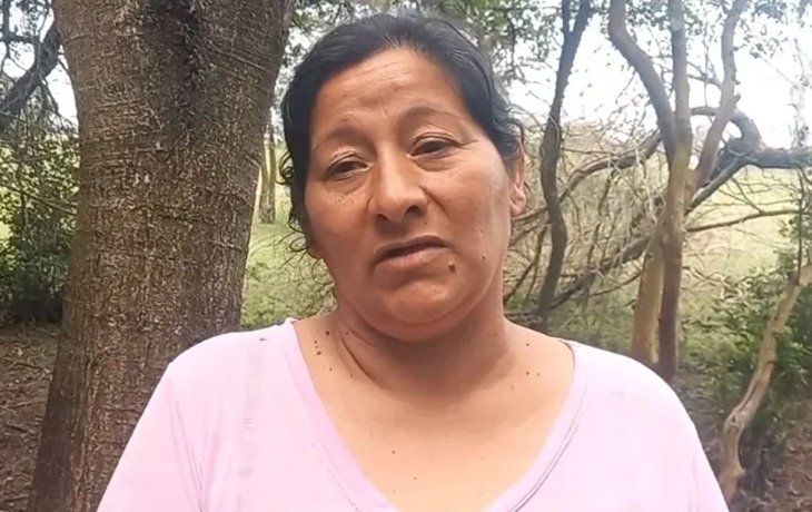 Laudelina Peña, tía paterna de Loan Danilo Peña