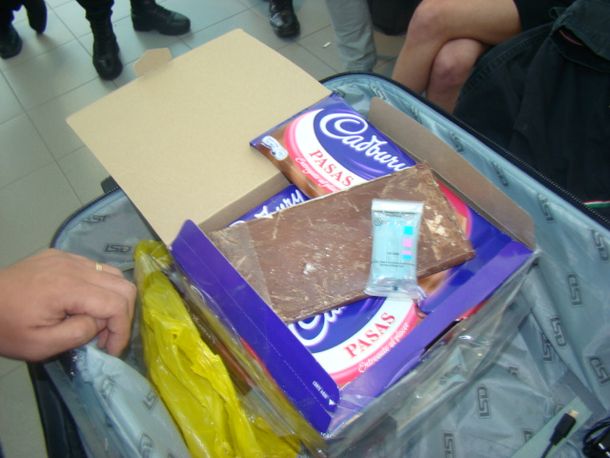 Chocolate con cocaína