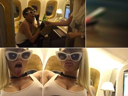 el nuevo video de vicky xipolitakis arriba de un avion el nuevo video de vicky xipolitakis arriba de un avion