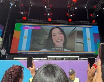 El saludo de Dua Lipa a la Marcha del Orgullo en Buenos Aires: Los amo muchísimo