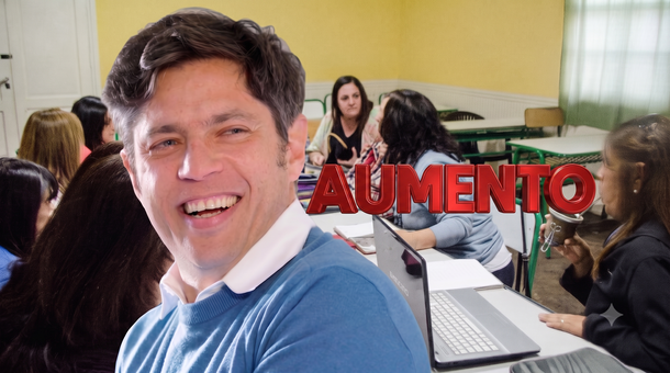 Axel Kicillof pasa a planta permanente a 8.000 trabajadores no docentes y aumenta por encima de la paritaria