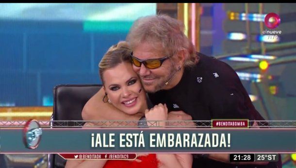 Alejandra Maglietti hizo emocionar a todos al anunciar que está embarazada