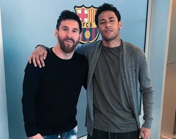 Lo ama: el mensaje de Neymar a Messi en Instagram