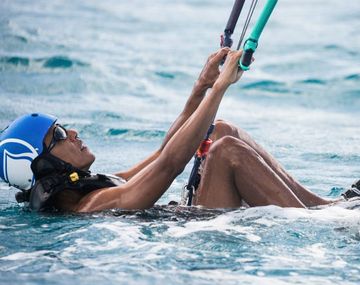 Obama volvió al mar, su primer amor